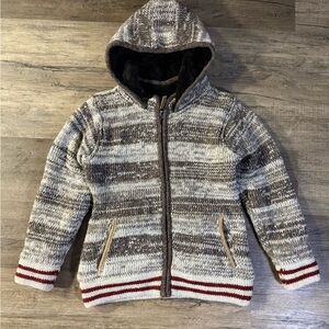 Kyber Outerwear Fleece Lined Zip Up Hoodie